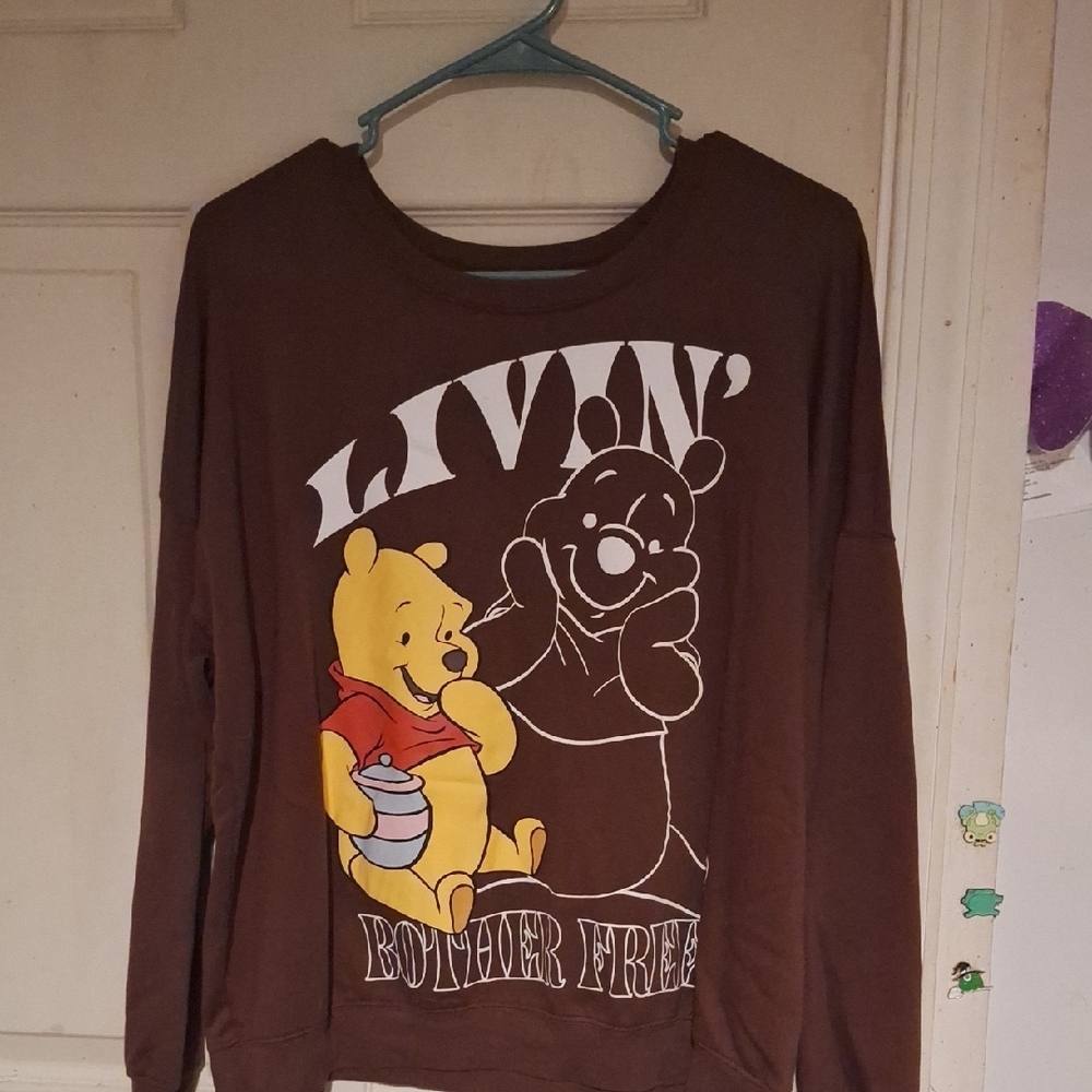 Brown Winnie the Pooh Sweatshirt